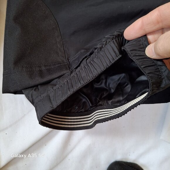 Obermeyer Ladies Black Insulated Snow Pants Size 14 Polyester Ski Wear Winter Ge - Picture 8 of 16